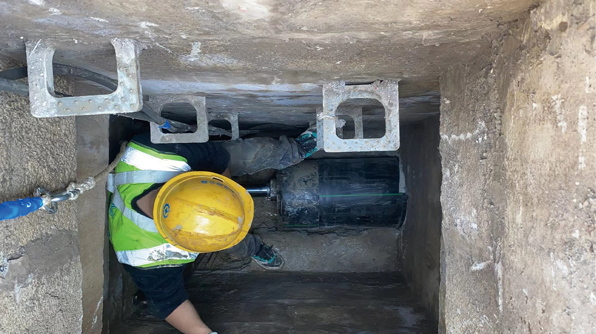 大渡口HDPE短管内衬法